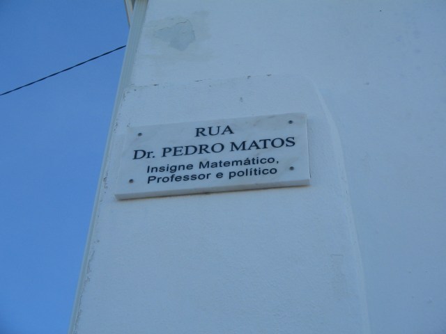 Rua Dr. Pedro Matos
