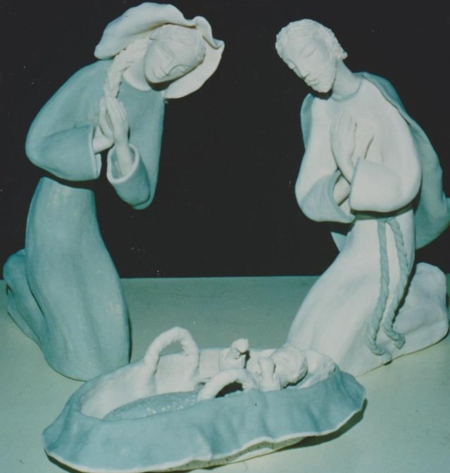 Presépio feito por Clotilde Gabriel