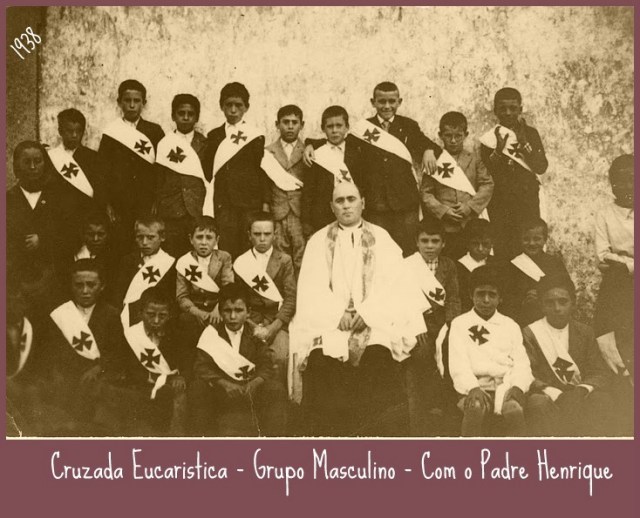 Padre Henrique e Cruzada Eucaristica1938
