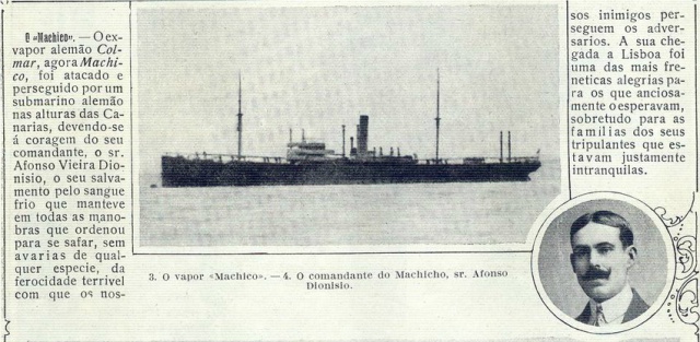 Recorte de Ilustração Portugueza, No. 563, December 4 1916 - 20- Via T of Dias que Voam blog. Ilustração Portuguesa