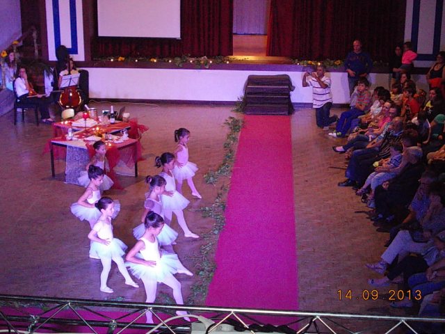 Alunas da escola de dança