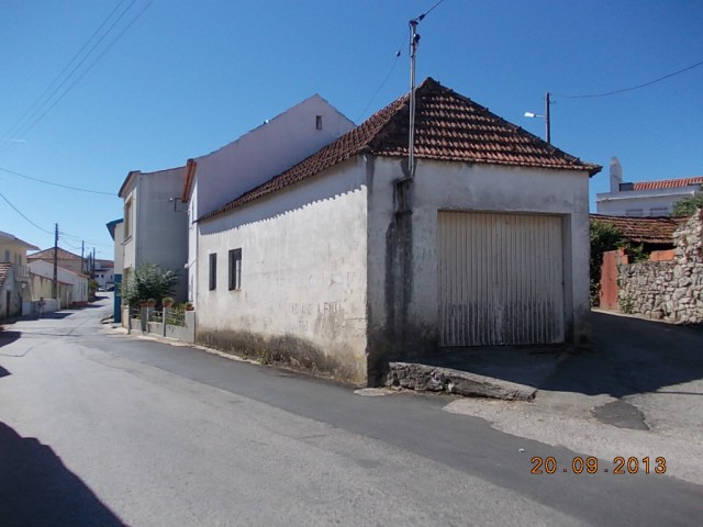Instalações provisórias da fábrica dos vidros em 1960