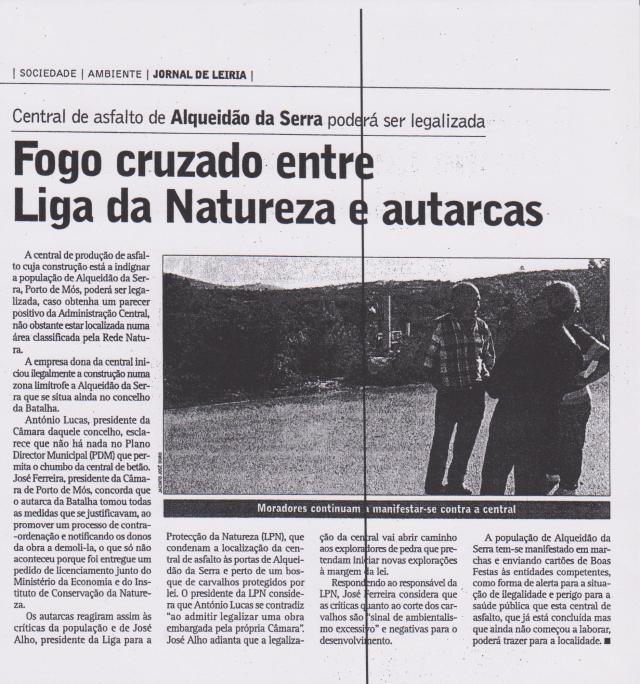 Jornal de Leiria 15 de Janeiro de 2004